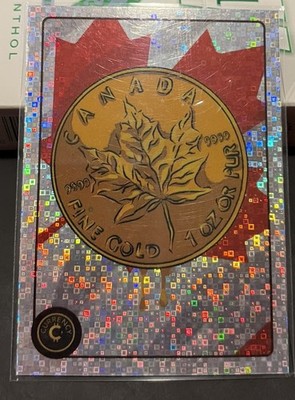 GOLD MAPLE LEAF  #9  2025 Cardsmiths Currency Series 5 S5 Mega MATRIX Holofoil
