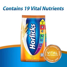 HORLICKS ORIGINAL NUTRITIOUS MALTED DRINK 200GM x 4 PACK - FREE SHIPPING