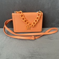 Steve Madden Orange Crossbody Bag SM Logo Thi...