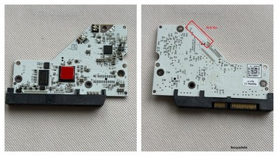 Western Digital PCB Logic Board - Circuit Board - 2060-800006-000 REV A