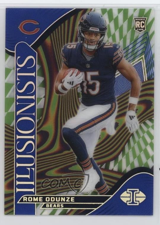 Rome Odunze Panini Illusions Illusionists #10 Sapphire