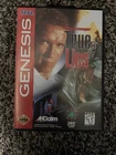 Saga Genesis True Lies Video Game Cartridge With Manual