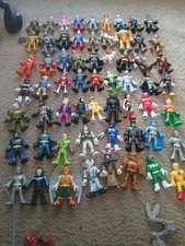 Imaginext Figures Lot Mixed DC Marvel Heroes Action Figure Bundle TNMT Lot 1