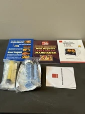 Ronco Showtime Rotisserie & BBQ Oven Instruction VHS Tape & Recipe Book