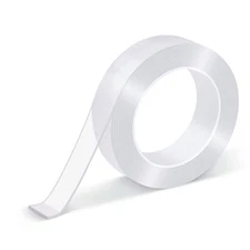 2 Pack Double Sided Tape Heavy Duty, Removable Multipurpose Magic Transparent