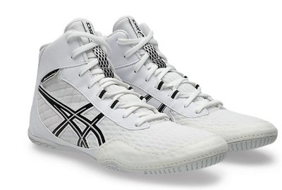 Asics Matcontrol 4, Men's Wrestling Boxing Shoes - White Black - 1081A069-100