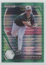 2021 Panini Prizm Draft Picks Green Pulsar Prizm Shane Panzini #PDP108 0m0g