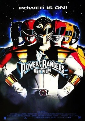 Power Rangers - Der Film (1995) - original Filmplakat XL, Poster A0 gerollt