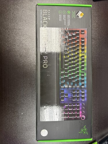 Razer BlackWidow V3 Pro Tastiera da Gioco Meccanica Senza Fili - Nero, Giallo...