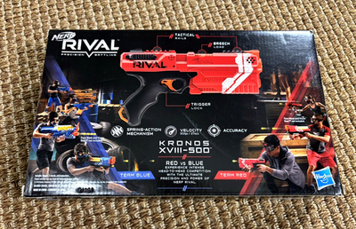 Nerf Rival Kronos XVIII 500 Spring-Powered Blaster Red 5X High
