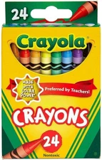 Crayola Crayons, Assorted Classic Colors, 24 Count