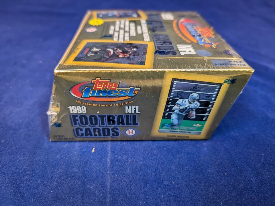 1999 Topps Finest NFL Football Hobby Box Factory Sealed - Image 3 of 4