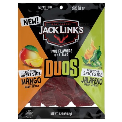 Jack Link's Duos Mango & Jalapeno Beef Jerky 92g | USA Amerika Import