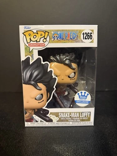 FUNKO POP ! SNAKE-MAN LUFFY 1266 FUNKO EXCLUSIVE ONE PIECE POP ANIMATION DB9