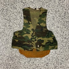 Vintage Duxbak Woodsman Duck Hunting Vest Shooting Field Men's Medium