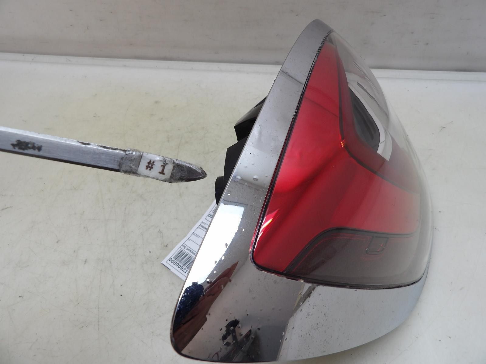 ROLLS ROYCE GHOST LEFT TAIL LIGHT CHROME BUBBLES OEM 2021 2022 2023