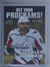 2023-24 Upper Deck Allure Get Your Programs Gold Achievement 4/10 Alex Ovechkin