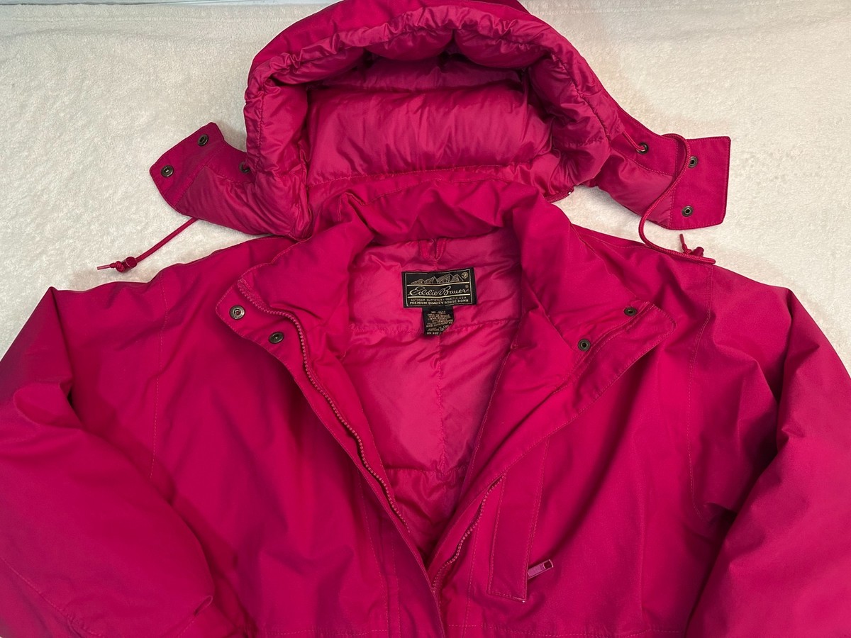 Vintage 80s 90s Eddie Bauer Ridge Line Gore-Tex Goose Down Coat 