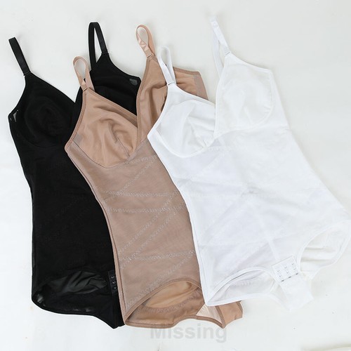 Women Firm Tummy Control Full Body Shaper Slimming Bodysuits Shapewear Trainer - Picture 11 of 19