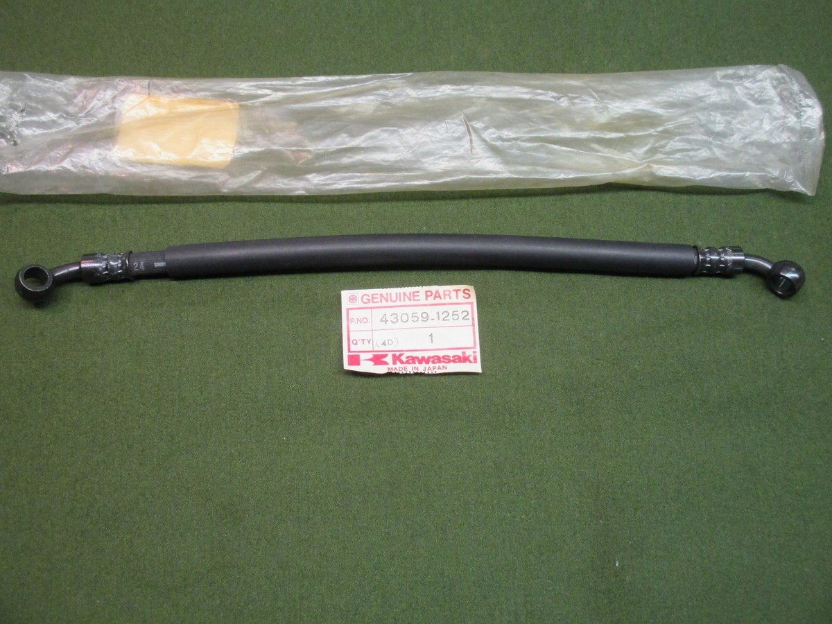 IS 52号 浪費 KAWASAKI ZX750 GPZ 1983 84 85 FRONT BRAKE HOSE NOS OEM 43059-1252