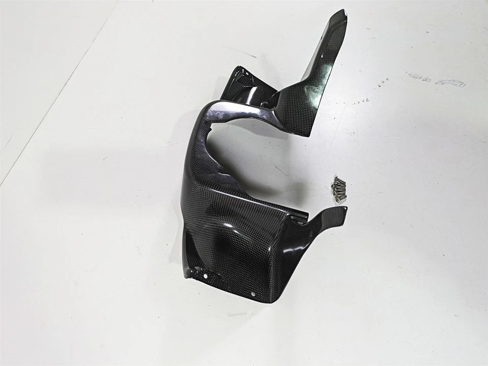 2009 Ducati Multistrada 1100 S tampa de carenagem frontal interna de fibra de carbono PM20824 - Imagem 3 de 4