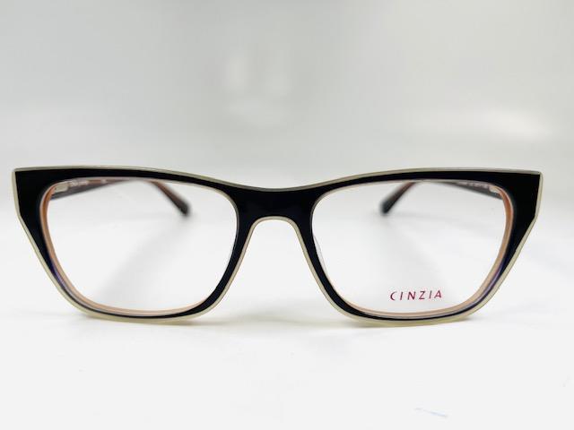 New Cinzia by Europa CIN-5047 03 Plum on Ginger Eyeglasses  display picture 2