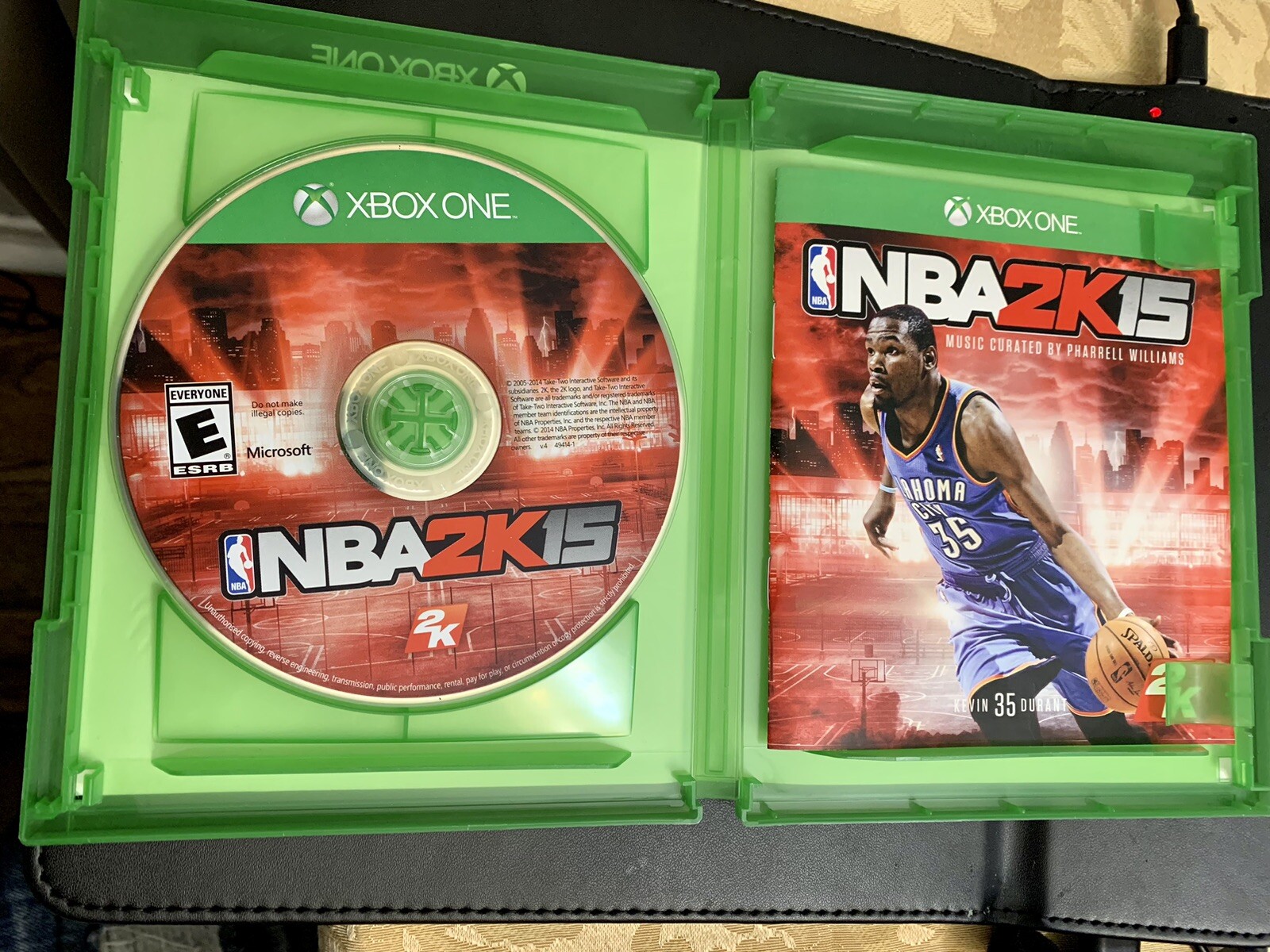 NBA 2K15 Microsoft Xbox One Basketball Game GREAT CONDITION 710425494147 eBay