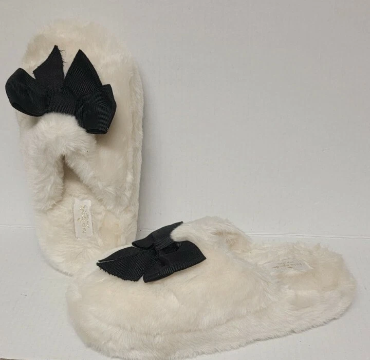 Zapatillas Kate Spade New York Bali Marfil Piel Sintética Acento Lazo Talla 8 Usadas en Excelente Condición Foto 4 de 4