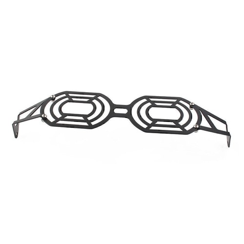 Motorcycle Front Headlight Grille Guard Black Iron For Moto Guzzi V85 TT 2018-22 - Picture 6 of 8