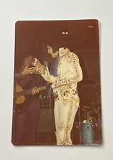 ELVIS PRESLEY ORIGINAL VINTAGE KODAK PHOTO ROANOKE, VA  OCT. 3 1974 STAMPED