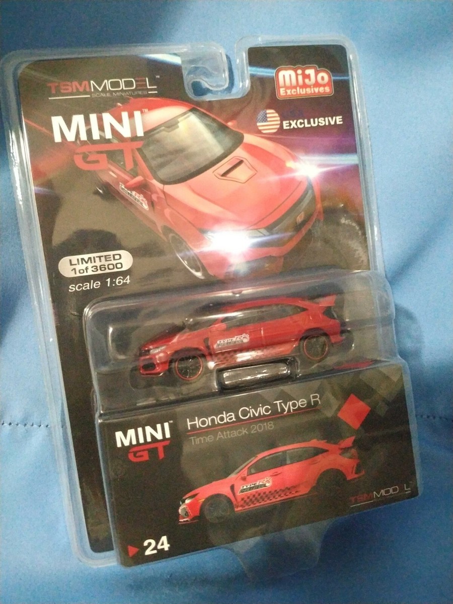 MINI GT 24 Honda Civic Type R (FK8) - Time Attack 2018 MINGT