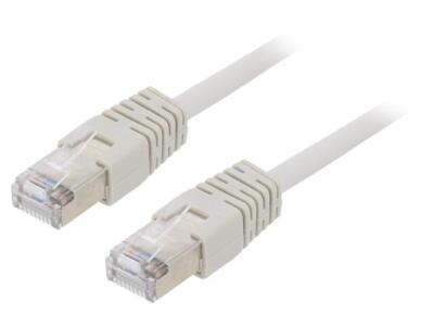 PP22-15M Patch cord F/UTP 5e Line CCA PVC grau L: 15m 26AWG geschirmt GEMBIRD