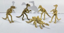 5 Skeleton Fossil Bone Dino Dinosaur Toy Figure