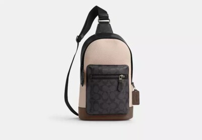 バッグ Coach sling bag COACH® Outlet | Sprint Sling Pack In Signature Jacquard