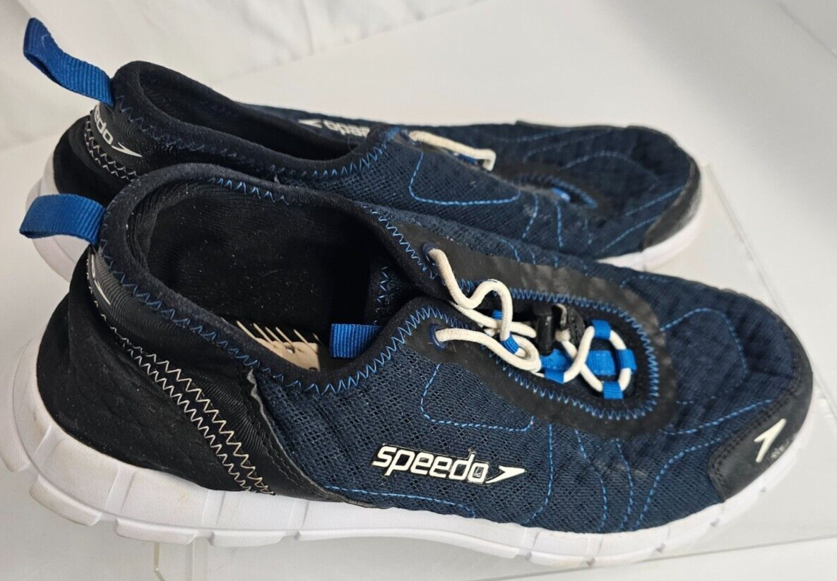 Speedo Men's Hybrid Watercross Water Shoes Size 14 Navy Blue White eBay