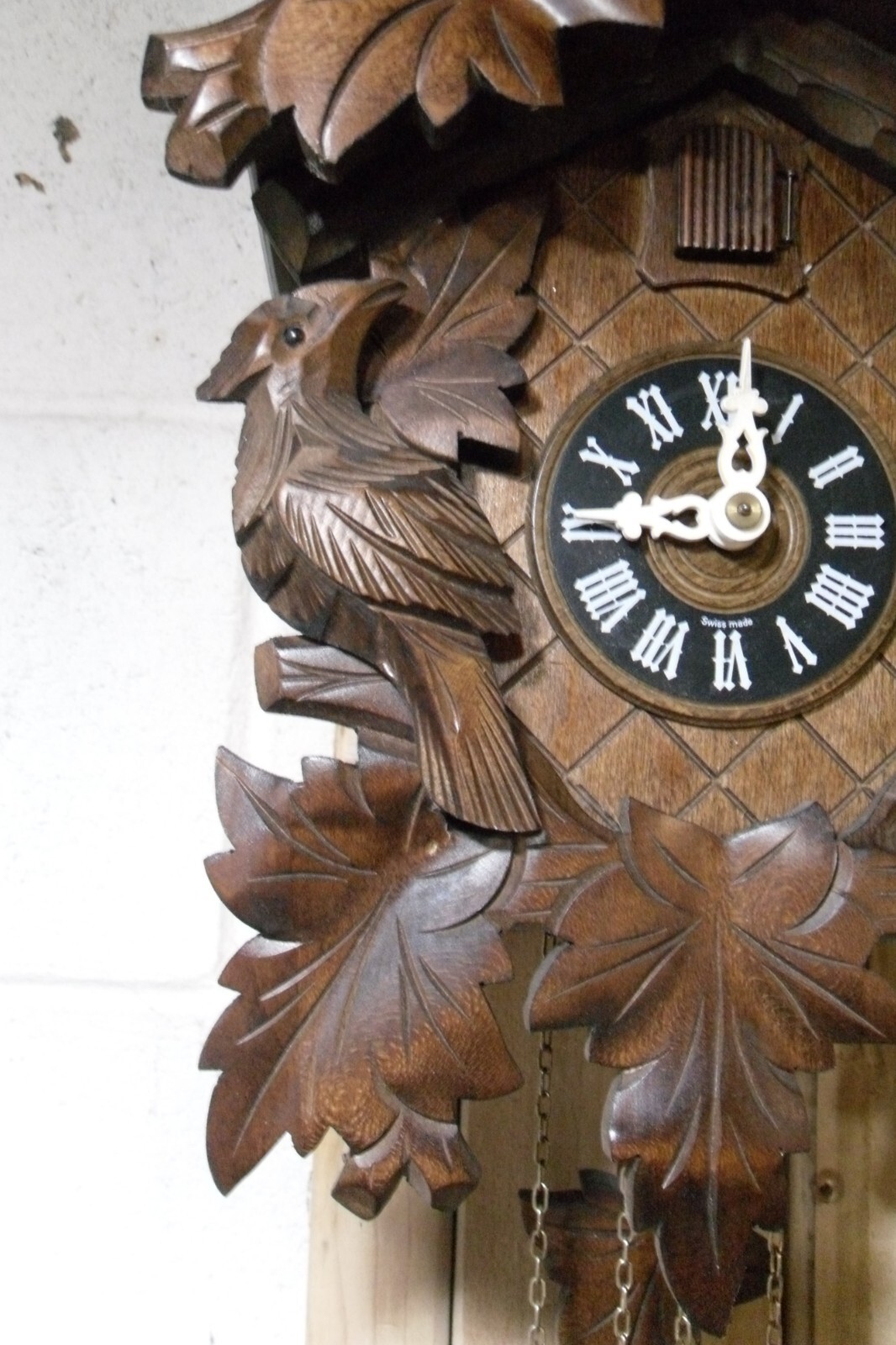 Lotscher Swiss Made Cuckoo Clock 24 Hr eBay