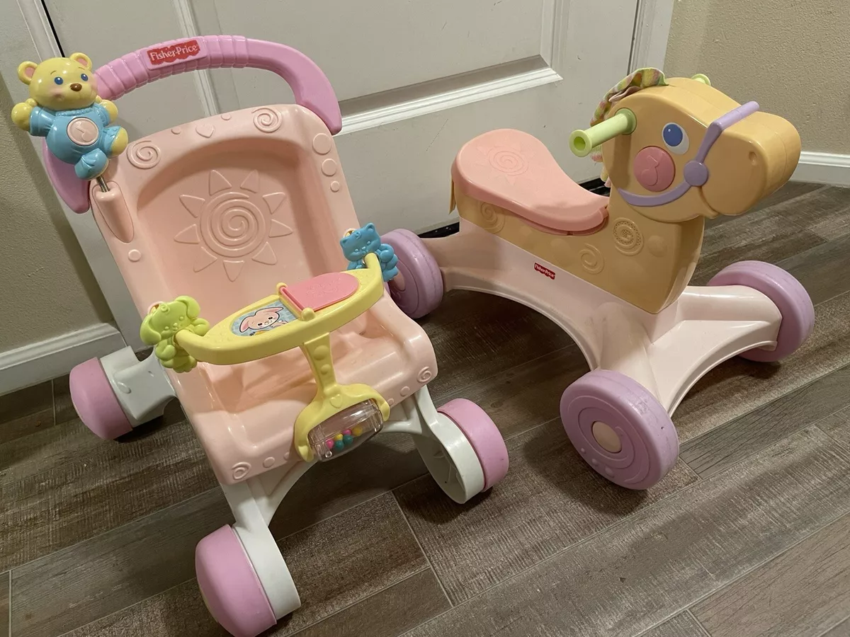 Fisher price stroll along walker best price hot sale