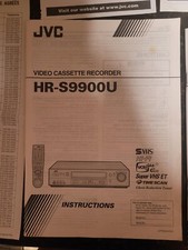 JVC VCR HR-S9900U Owners Manuals