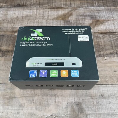 Digistream DX4 Plus TV Streaming Media Center | eBay