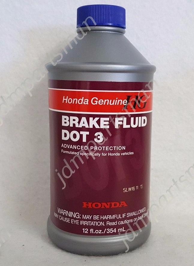 Genuine Honda Dot 3 Brake Fluid 12 fl. oz Bottle 087989008 eBay