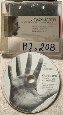 CD Single PROMO Jovanotti - L'Ombelico Del Mondo / GERMANY / Mercury Tam Tam 12