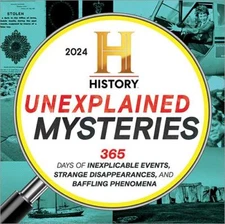 2024 History Channel Unexplained Mysteries Boxed Calendar : 365 Days of...