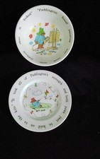 Coalport Paddington Bear Bowl And P.ate