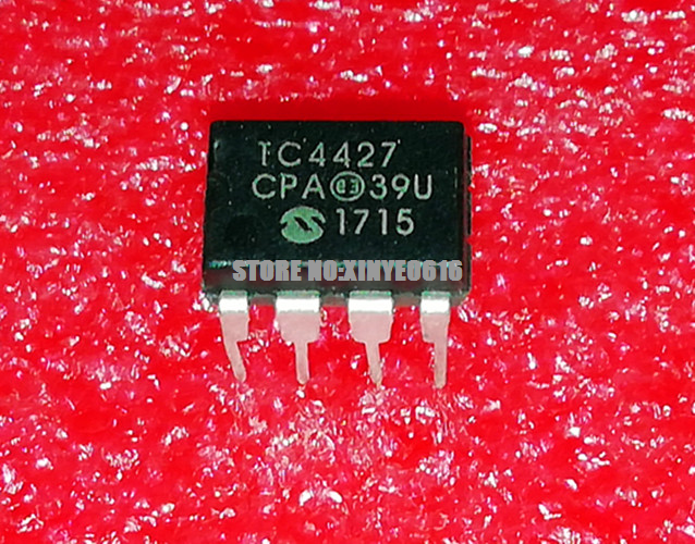 Hot Sell 5PCS TC4427 TC4427CPA TC4427-CPA DIP-8 POWER MOSFET DRIVERS IC ...