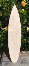 4FT Wood Surfboard Blank DIY Art Unfinished C...