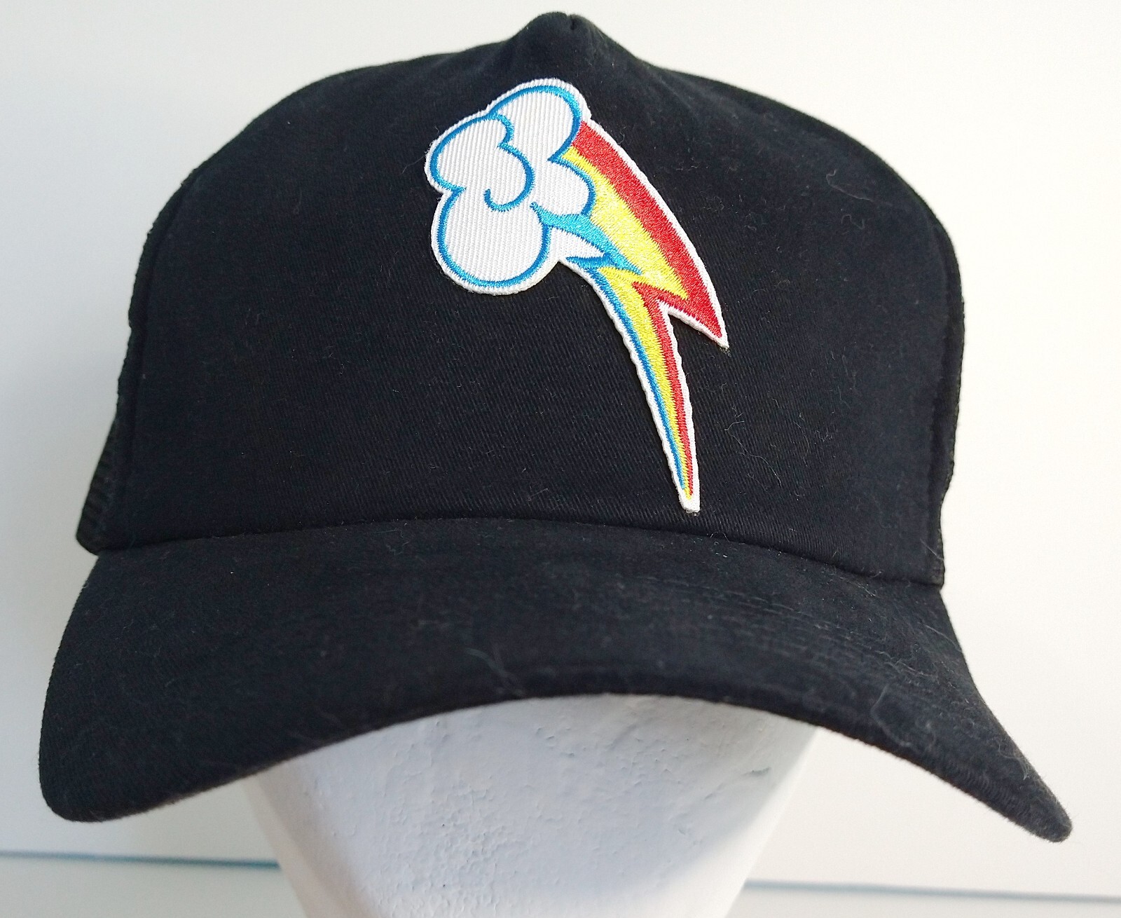 My Little Pony Dash Cutie Mark toppa ricamata su berretto cappello camionista nero