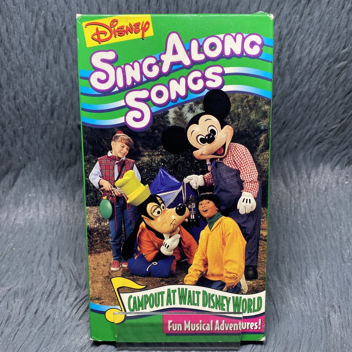 Disney - ma❤️ Disney Sing Along Songs VHS Tape Campout At Walt Disney