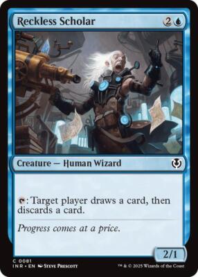 Reckless Scholar 081 MTG Innistrad Remastered Common NP