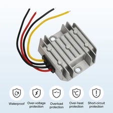 Waterproof DC-DC 12V Step Up to 24V 1A Car Power Supply Converter Regulator#