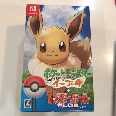 Let's Go Eevee Pokemon ＆ Poke Ball Plus Set Nintendo Switch Mew